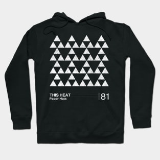 Paper Hats / Minimalist Graphic Artwork Design Hoodie